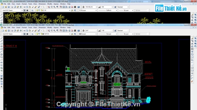 biệt thự đẹp,biệt thự đẹp 2,bản vẽ biệt thự,bản vẽ biệt thư 2 tầng tuyệt dep.